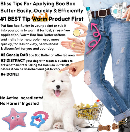 The Blissful Dog Samoyed Boo Butter, 0.15 oz (4.25 g)