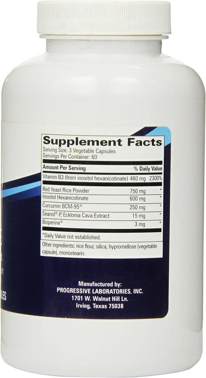 Progressive Labs Lipid Balance Supplement, 180 Tablets