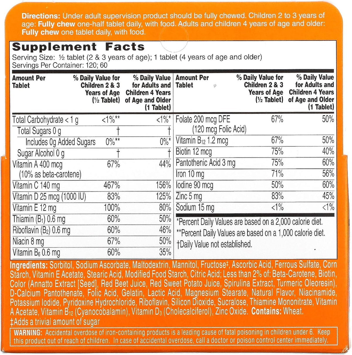 Flintstones Chewable Children's Vitamins with Immunity Support*, Multivitamin for Children and Toddlers with Vitamin C & More, 60 Tablets - görsel 2