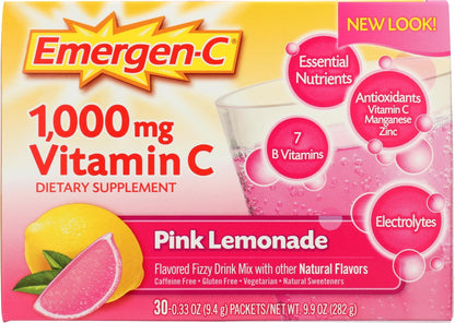 ALACER Emergen C Pink Box, 0.33 OZ