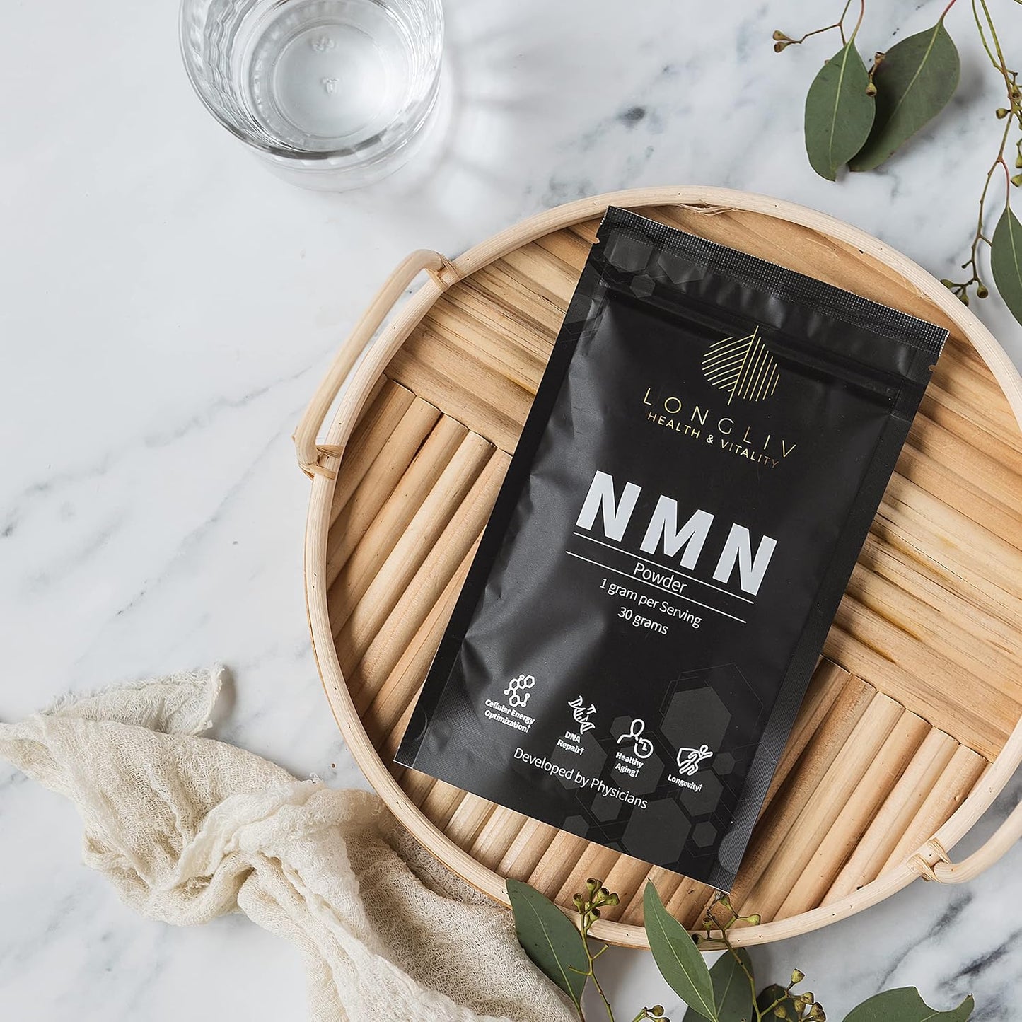 Advanced NMN Nicotinamide Mononucleotide Powder – Physician Formulated – 30g – LongLiv Health and Vitality - görsel 3