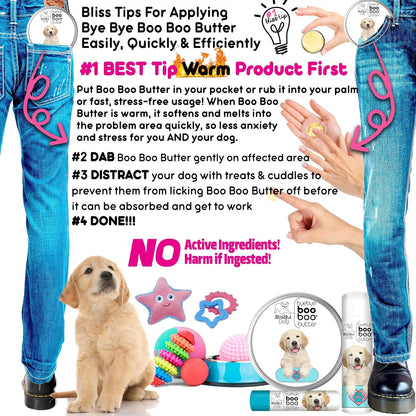 The Blissful Dog 57g TIN Golden Retriever Booboo Butter