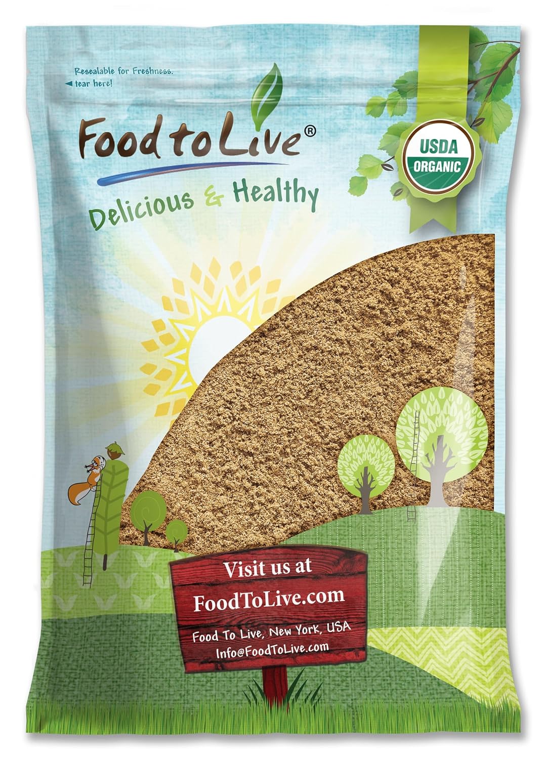 Food to Live Organic Freeze-Dried Camu Camu Powder – 3.6 kg - görsel 1
