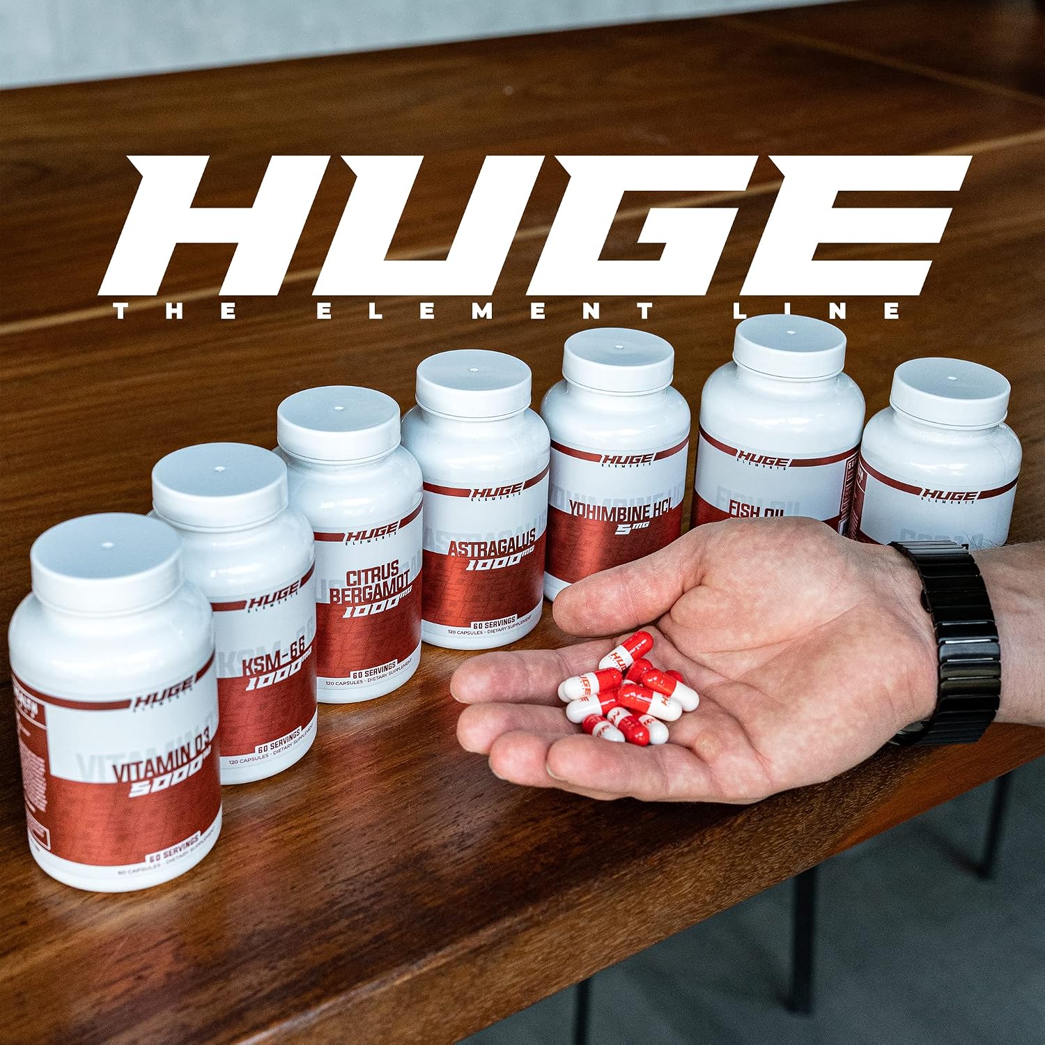 Huge Supplements 100% Pure Citrus Bergamot Extract 10:1 – 1000mg per Serving, 120 Capsules - görsel 7