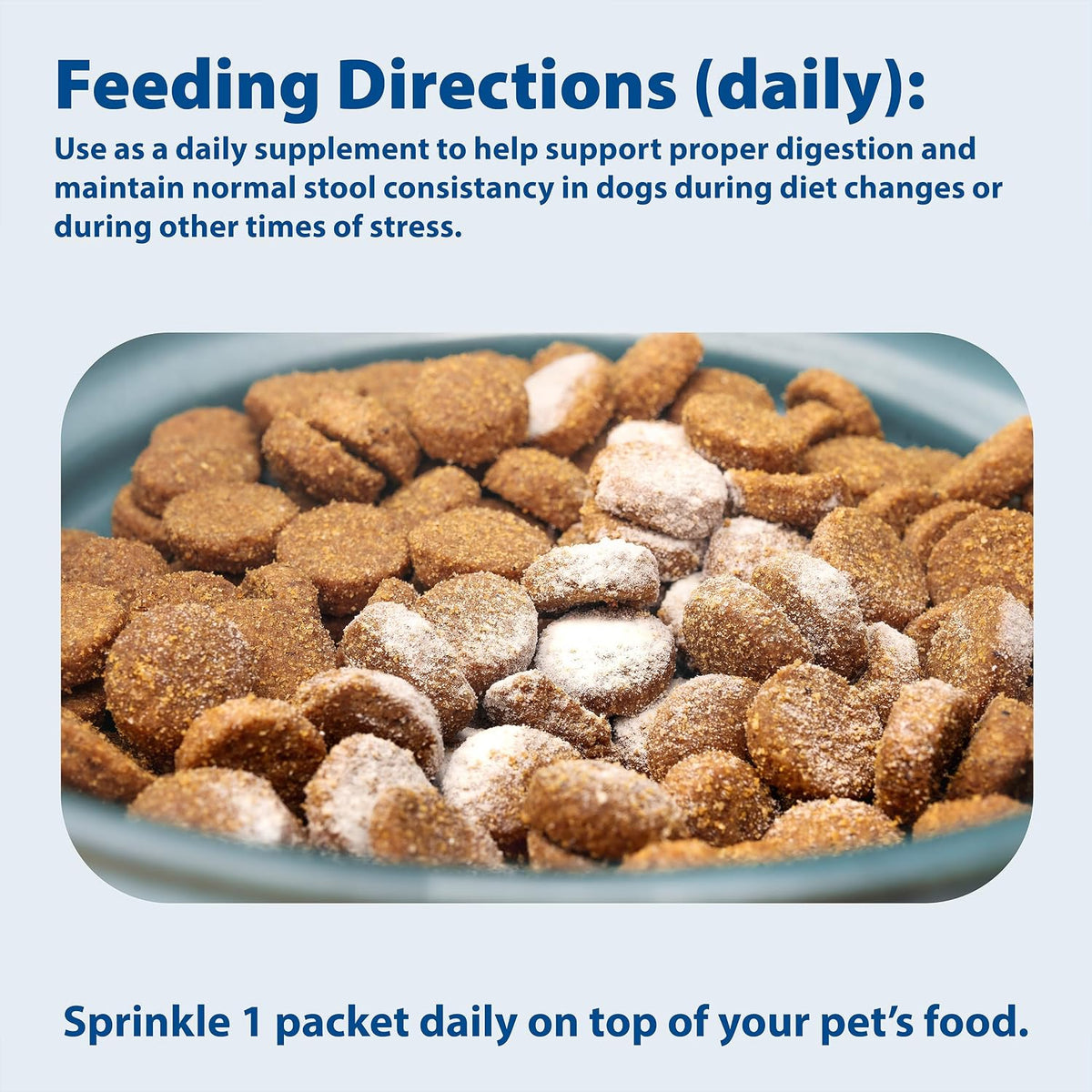 Probios Intelliflora Daily Probiotic Powder for Dogs – 200 Million CFU, Prebiotics, Chicken Liver, 30 Sachets - görsel 4