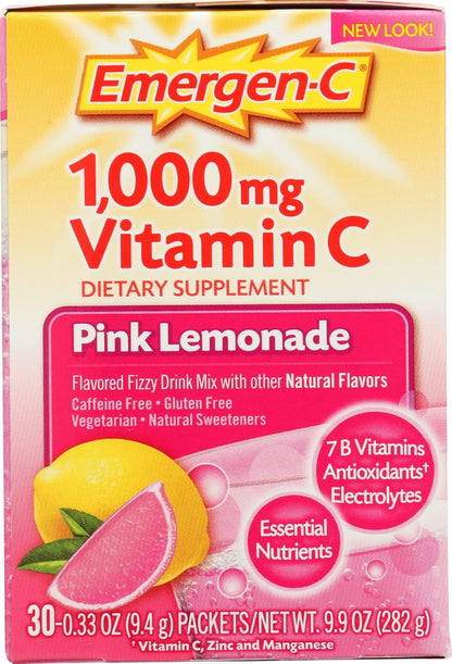 ALACER Emergen C Pink Box, 0.33 OZ