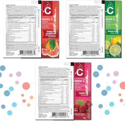Ener-C Multivitamin Drink Mix – Healthy Energy Variety Pack, 30 Sachets