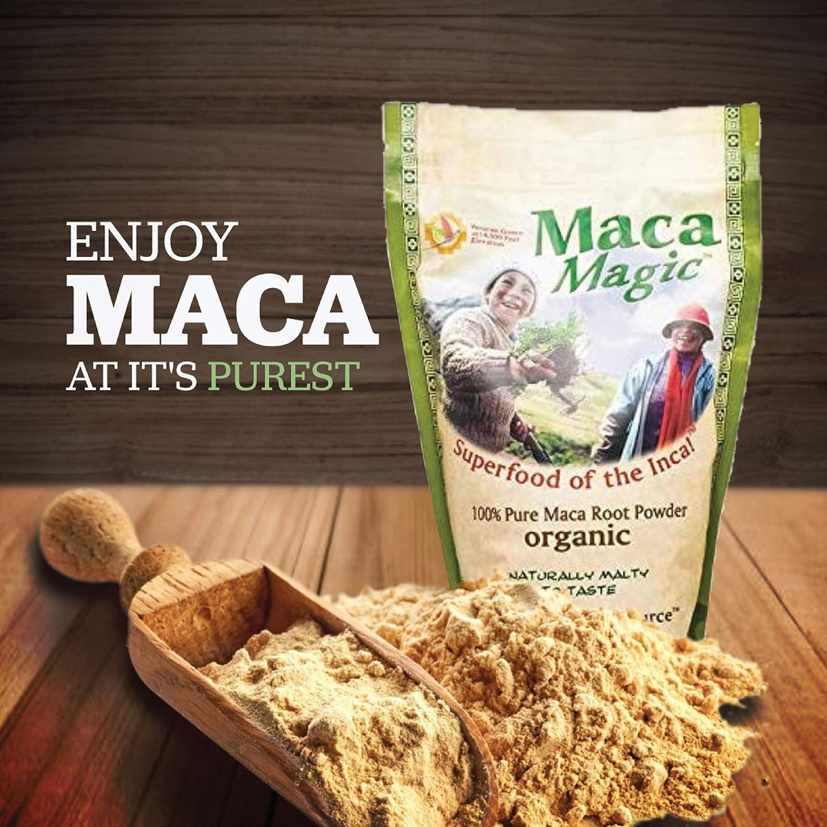 Maca Magic: 100% Organic Raw Maca Powder (1kg) - Peruvian Premium Grade Superfood - görsel 4