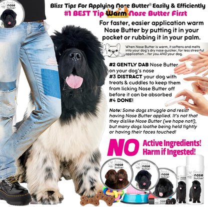 The Blissful Dog Newfoundland Unscented Nose Butter - Dog Nose Butter, 113g