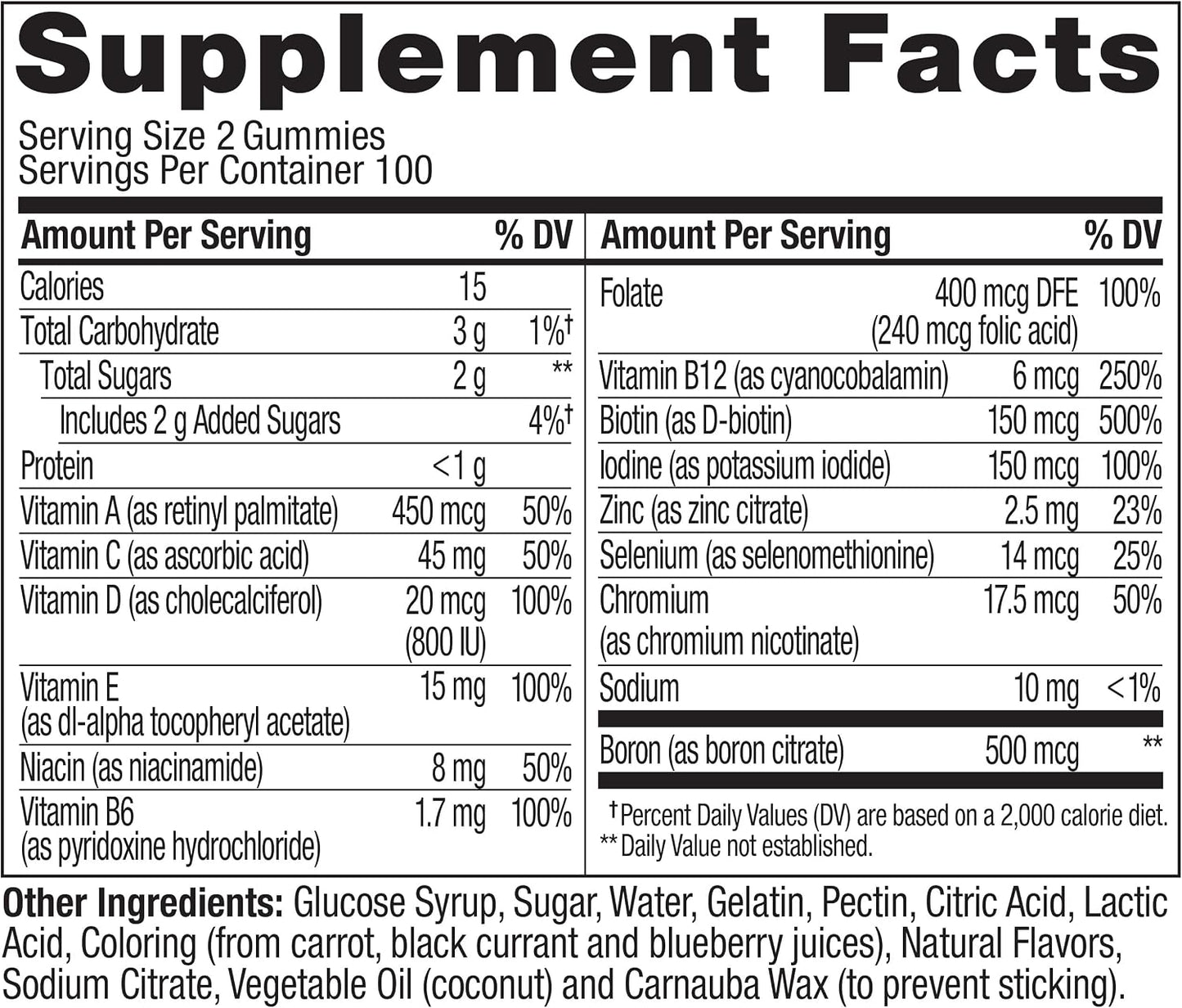 OLLY Women's Multi Vitamin Gummies with Biotin, Blissful Berry (200 Count) - görsel 5
