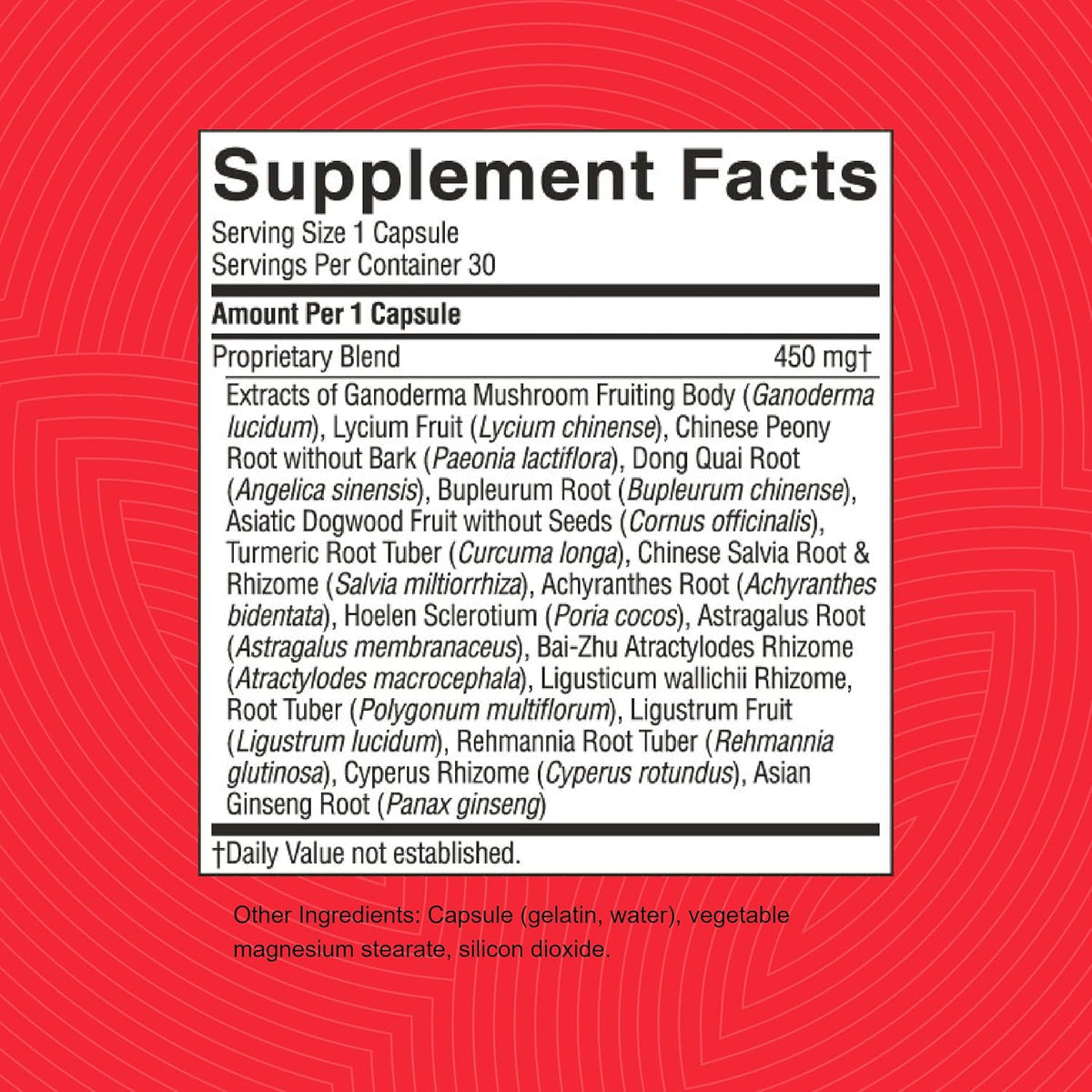 Nature's Sunshine Blood Stimulator TCM Concentrate, 30 Capsules - görsel 3