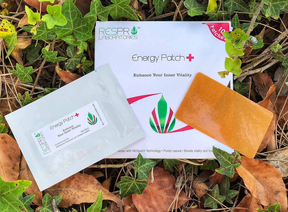 Respro Labs Natural Guarana and CoQ10 Energy Patch Plus, Continuous Release, 10 Patches - görsel 4