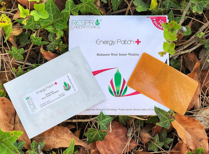 Respro Labs Natural Guarana and CoQ10 Energy Patch Plus, Continuous Release, 10 Patches