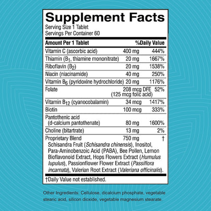 Nature's Sunshine Nutri-Calm, 60 Tablets