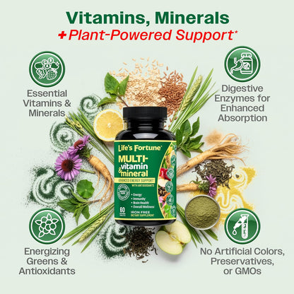 Life's Fortune Wholefood Multivitamin & Mineral Supplement