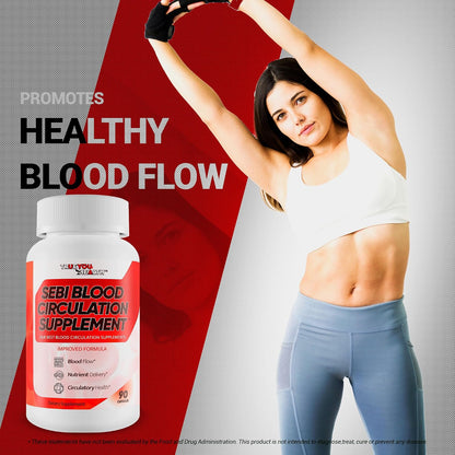 Sebi Blood Circulation Supplement with Iron, Copper, and Magnesium