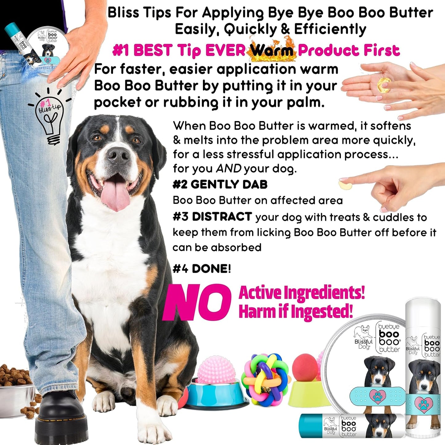 The Blissful Dog Greater Swiss Mountain Dog Boo Boo Butter, 28 g - görsel 7