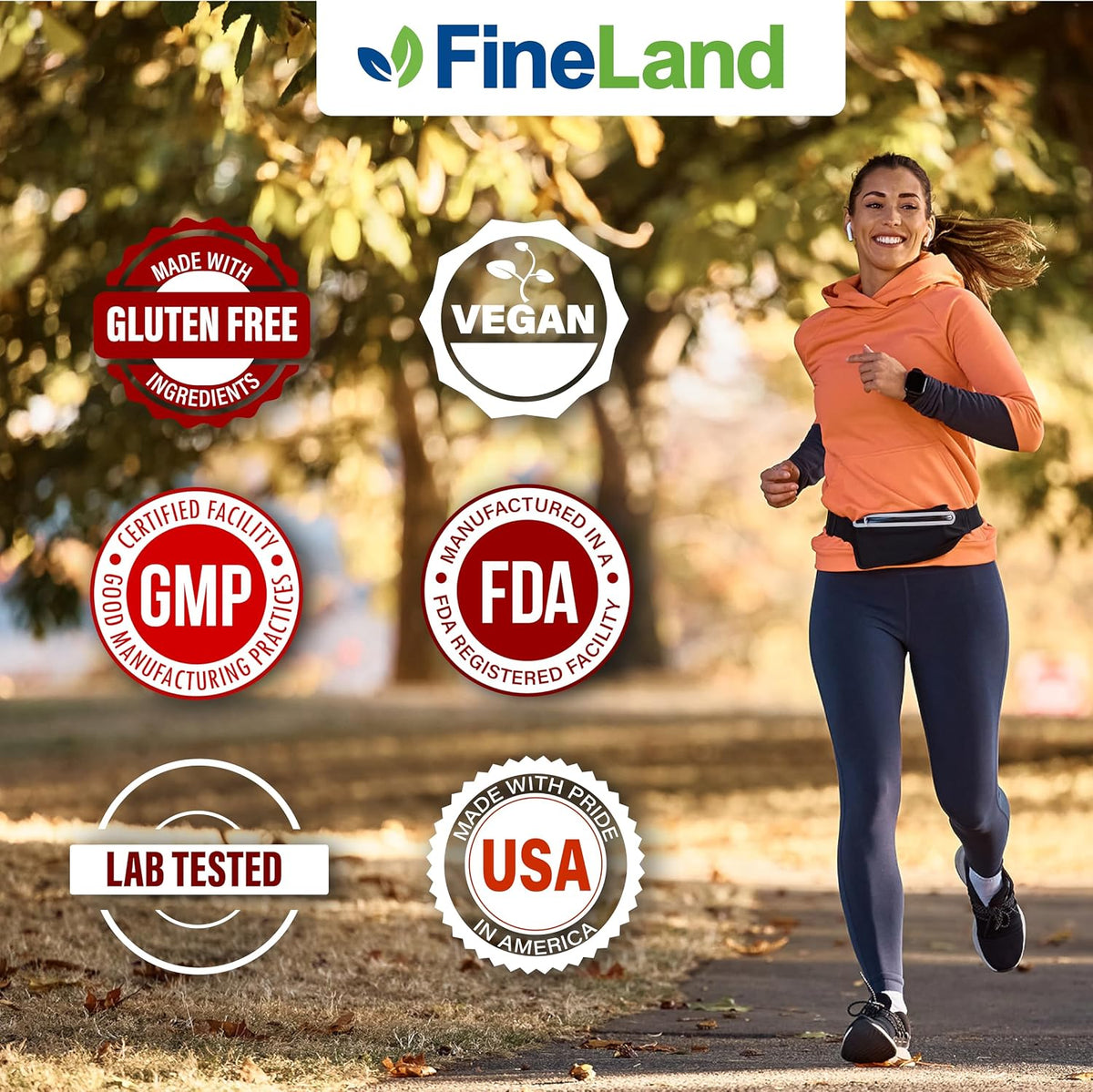 FineLand Prosopis Cineraria – Full Spectrum – Supports Cholesterol, Circulation & Arterial Health – 60 Vegan Capsules - görsel 4