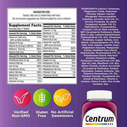 Centrum Multivitamin for Women, 120 Tablets