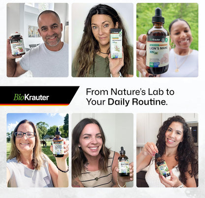 BIO KRAUTER 3-in-1 Sea Moss Gummies for Thyroid Support