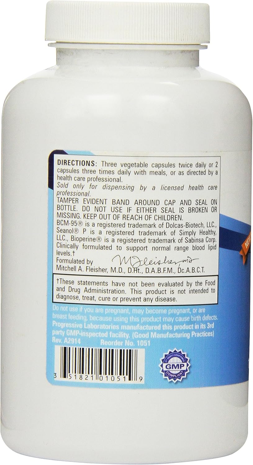 Progressive Labs Lipid Balance Supplement, 180 Tablets - görsel 2
