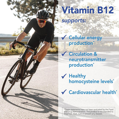 Patient One Vitamin B12 2000mcg Lozenges - Methylcobalamin, 120 Count
