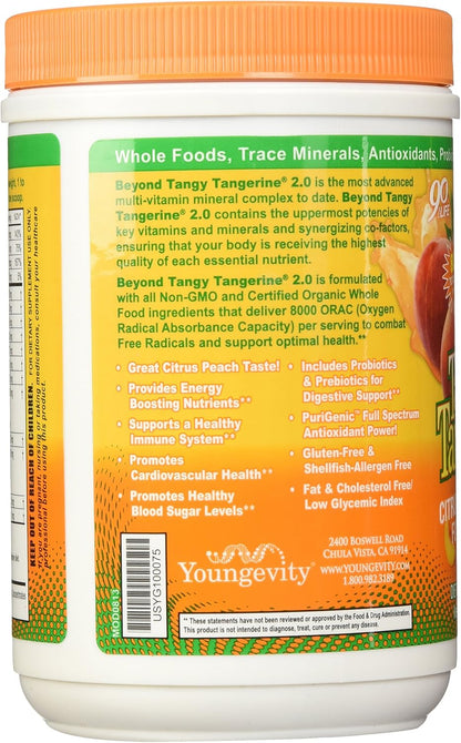 Beyond Tangy Tangerine 2.0 Citrus Peach Fusion - 480g Tub