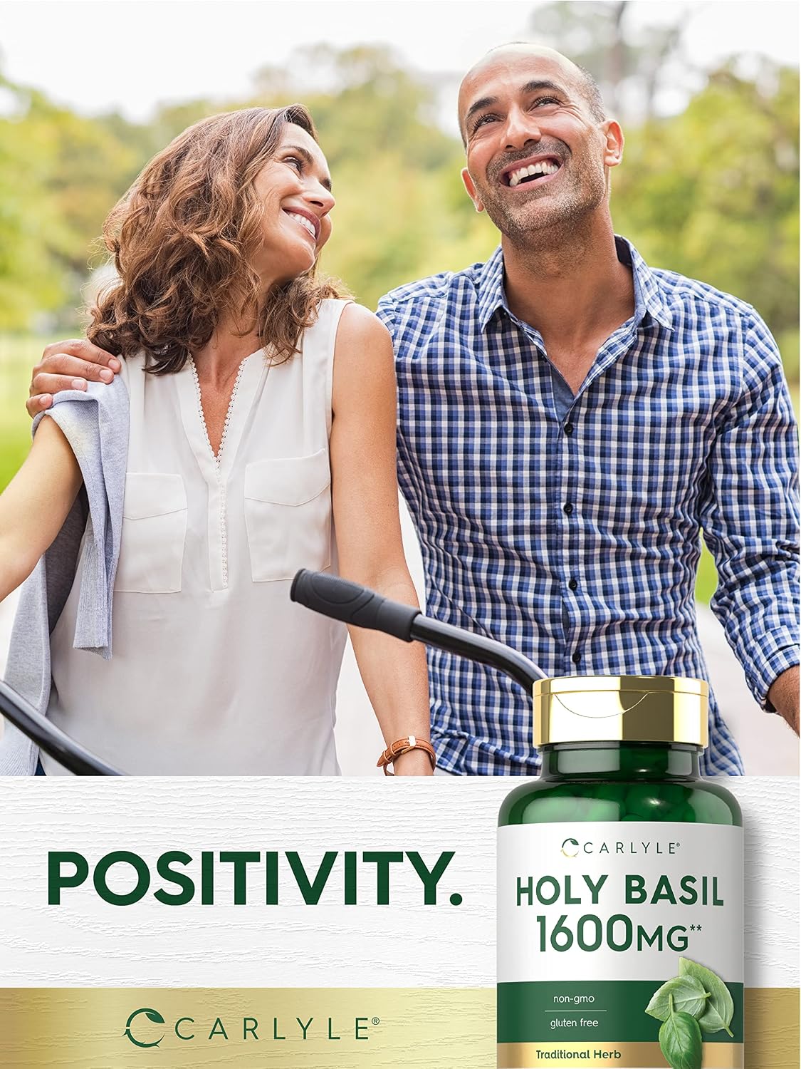 Carlyle Holy Basil Capsules | 200 Capsules | Tulsi Leaf Extract | Herbal Food Supplement - görsel 6