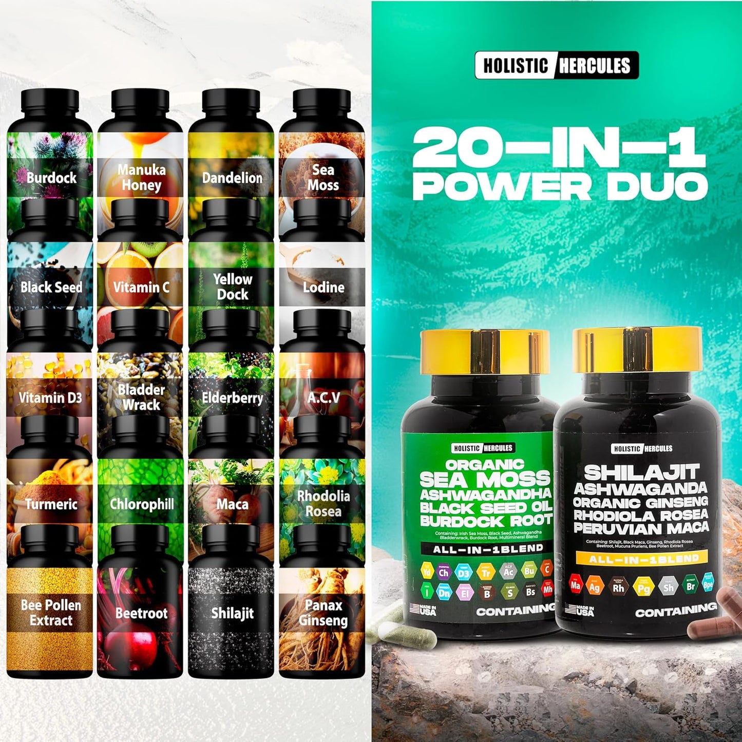 Hercules Elixer™ Bundle: 20-in-1 Performance Booster - görsel 2