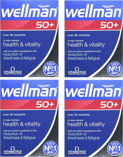 Wellman 4 X 50+ 30 Tablets
