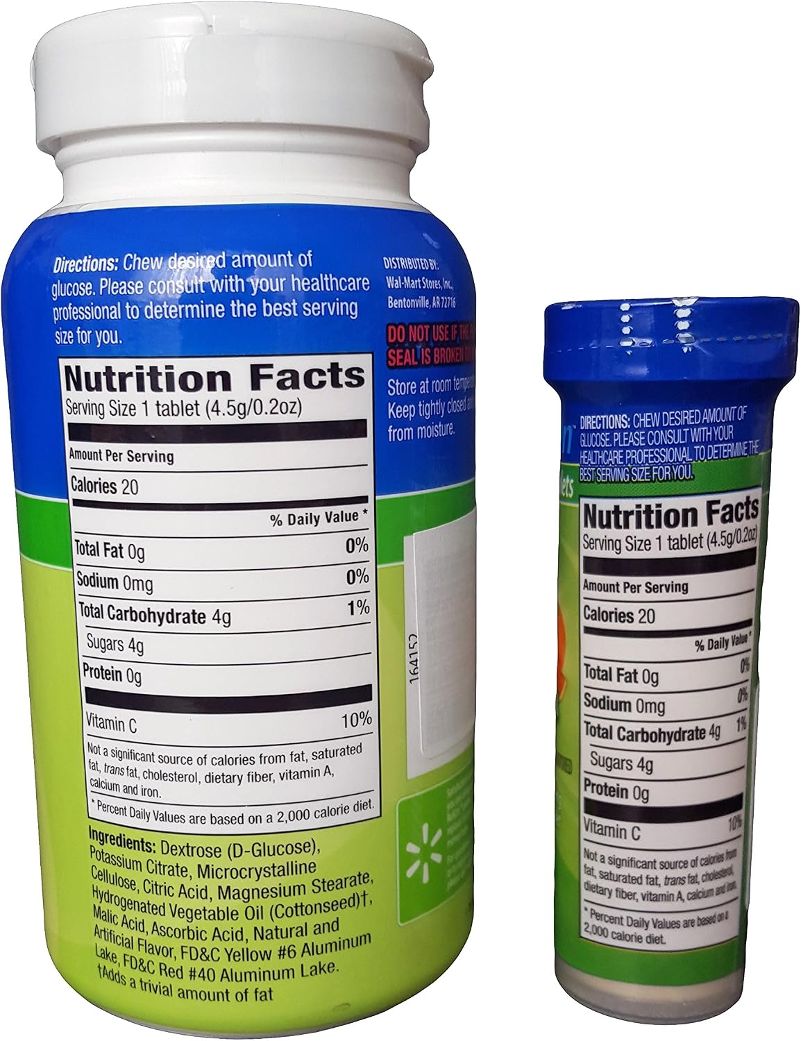 ReliOn Glucose Tablets, Tropical Fruit Flavour – 50 Tablets + On-The-Go Tube (10 Tablets) - görsel 2