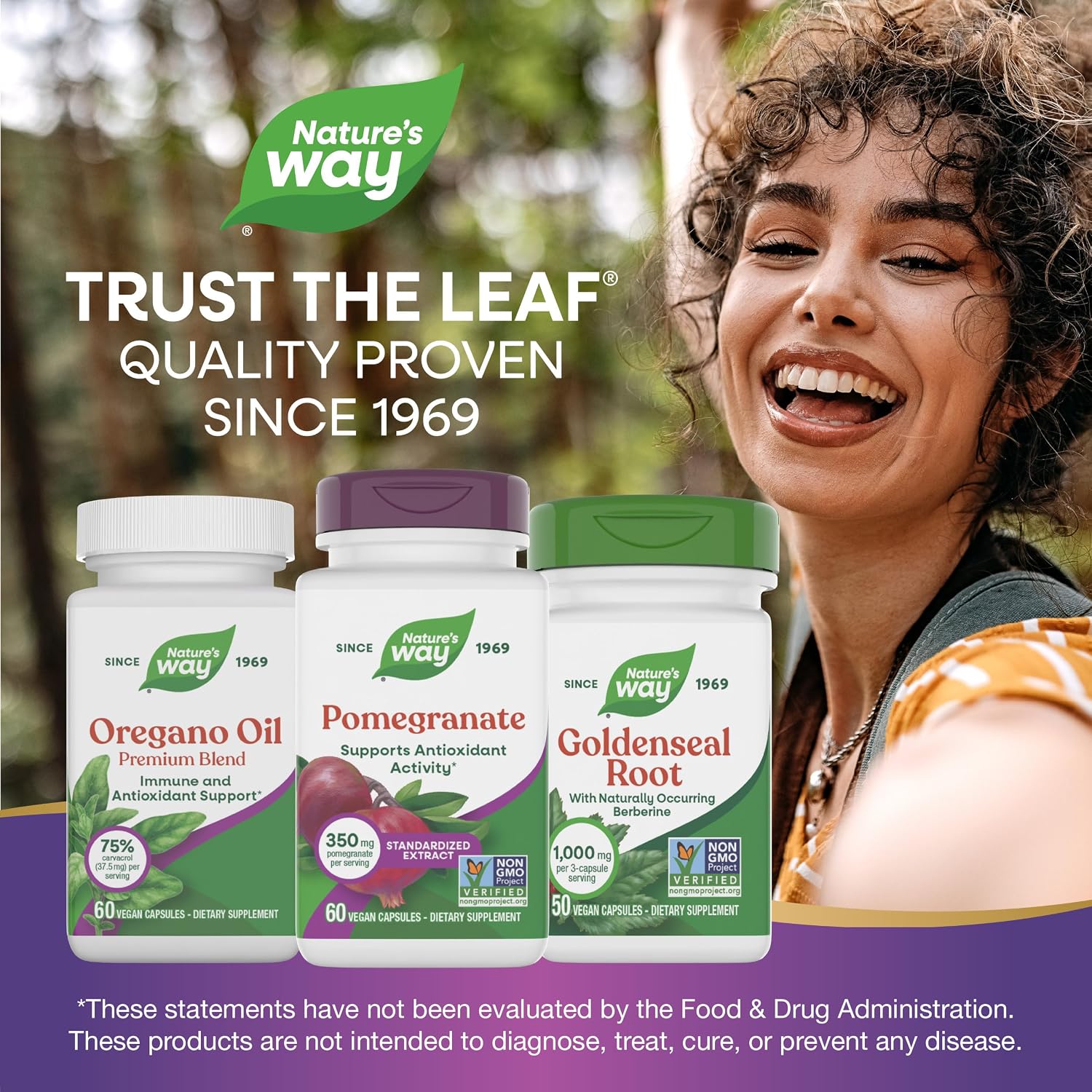 Nature's Way Pomegranate Standardised Extract - 350 mg, Antioxidant Support, 60 Capsules - görsel 7