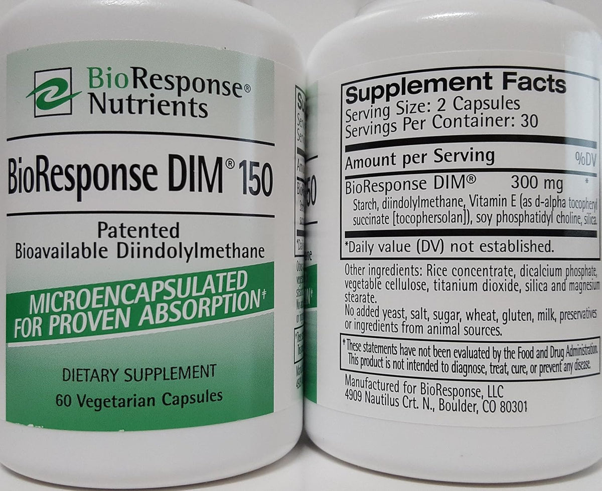 BioResponse DIM - 150 mg (180 Capsules) - görsel 2