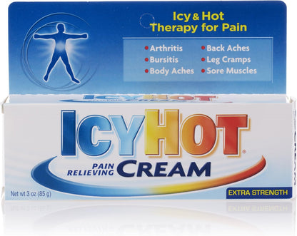 Icy Hot Pain Relieving Cream, Extra Strength, 85g