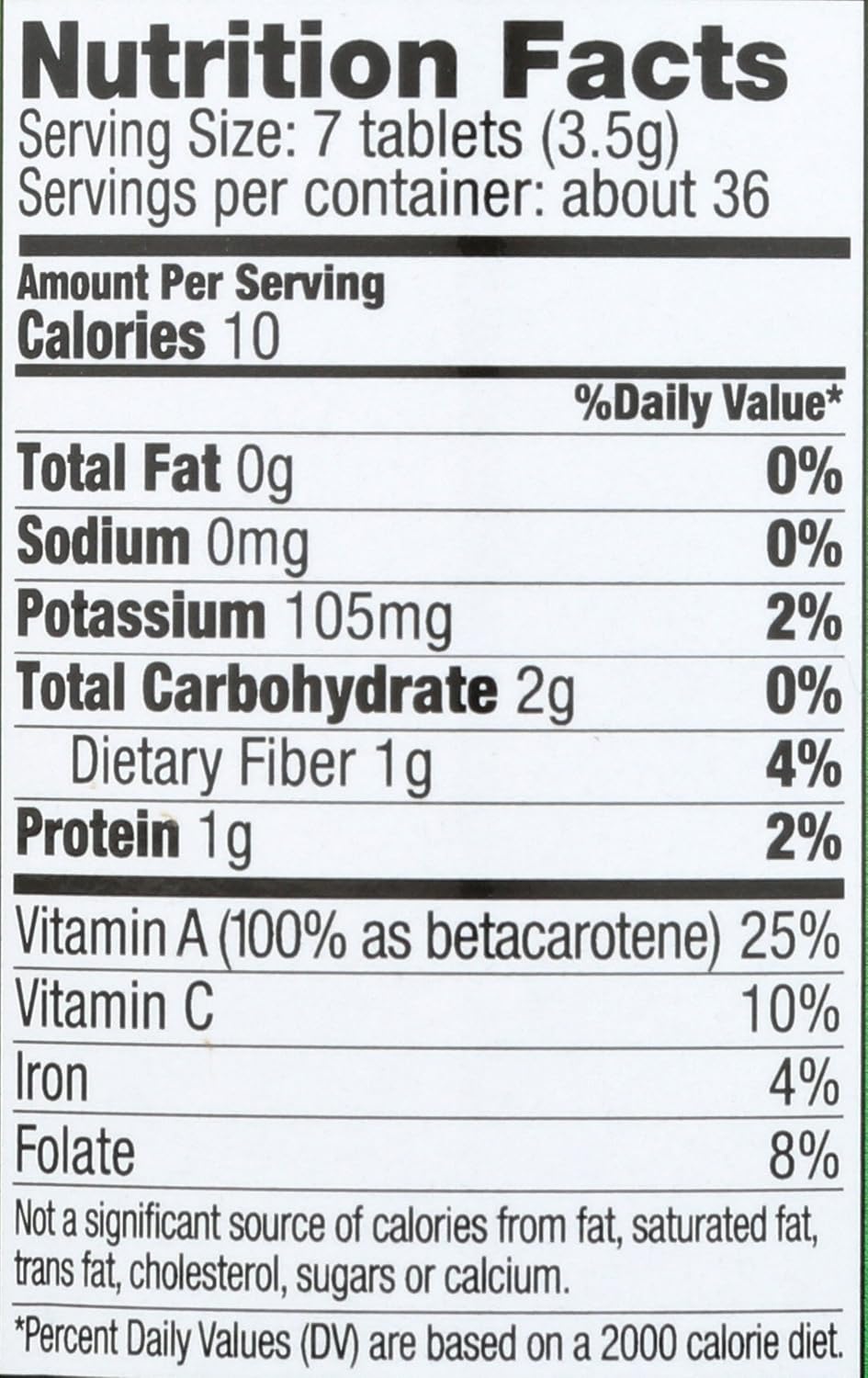 PINES Organic Wheat Grass Tablets - 250 Tablets - görsel 3
