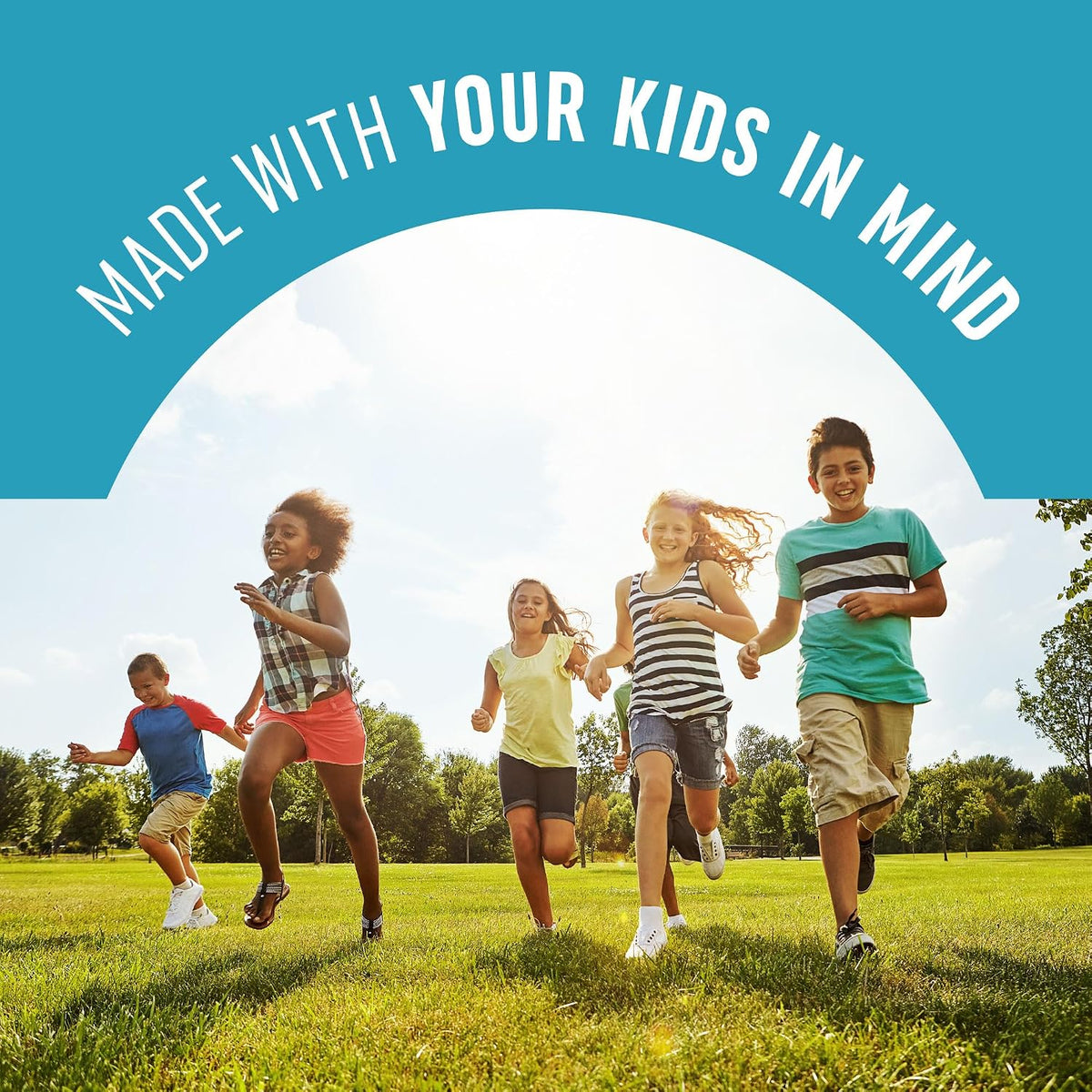 Kids Multivitamin Gummies - Vitamins A, B, C, D, E, Zinc - Non-GMO - 60 Gummies - görsel 7