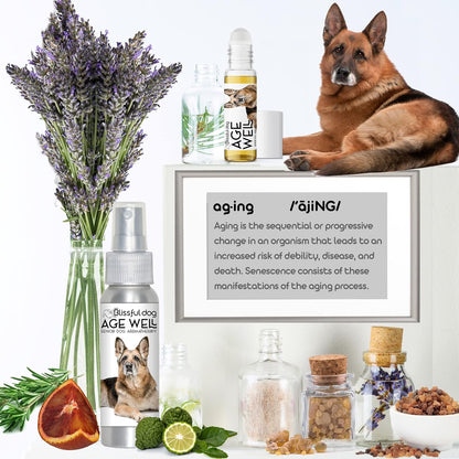 The Blissful Dog German Shepherd Age Well Spray Aromatherapy