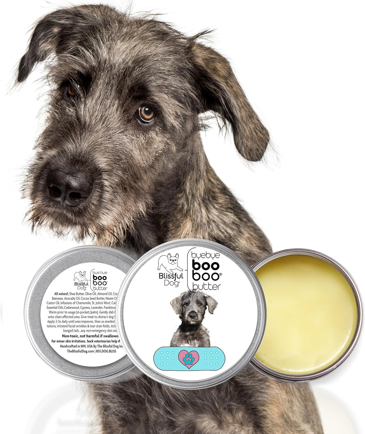 The Blissful Dog Irish Wolfhound Boo Boo Butter, 227 g - görsel 2