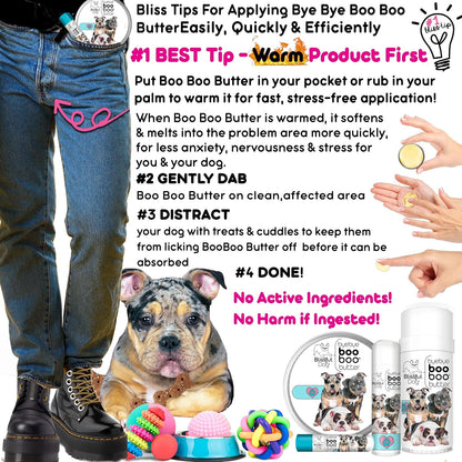 The Blissful Dog Olde English Bulldogge Booboo Butter – 0.50 oz (14 g) Tube