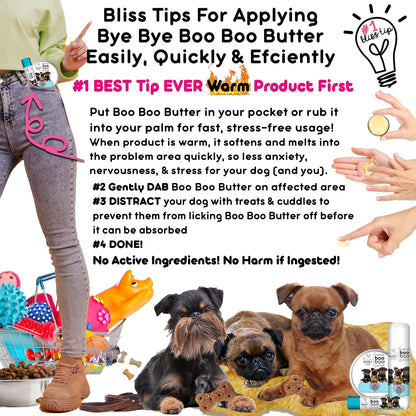 The Blissful Dog Brussels Griffon Boo Boo Butter, 14 g
