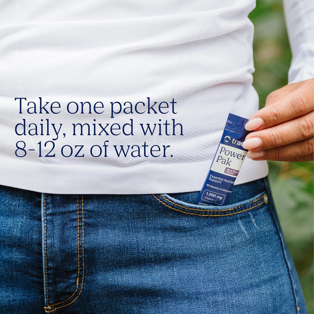 Trace Minerals Power Pak Electrolyte Powder Sachets - Acai Berry - 30 Sachets - görsel 4
