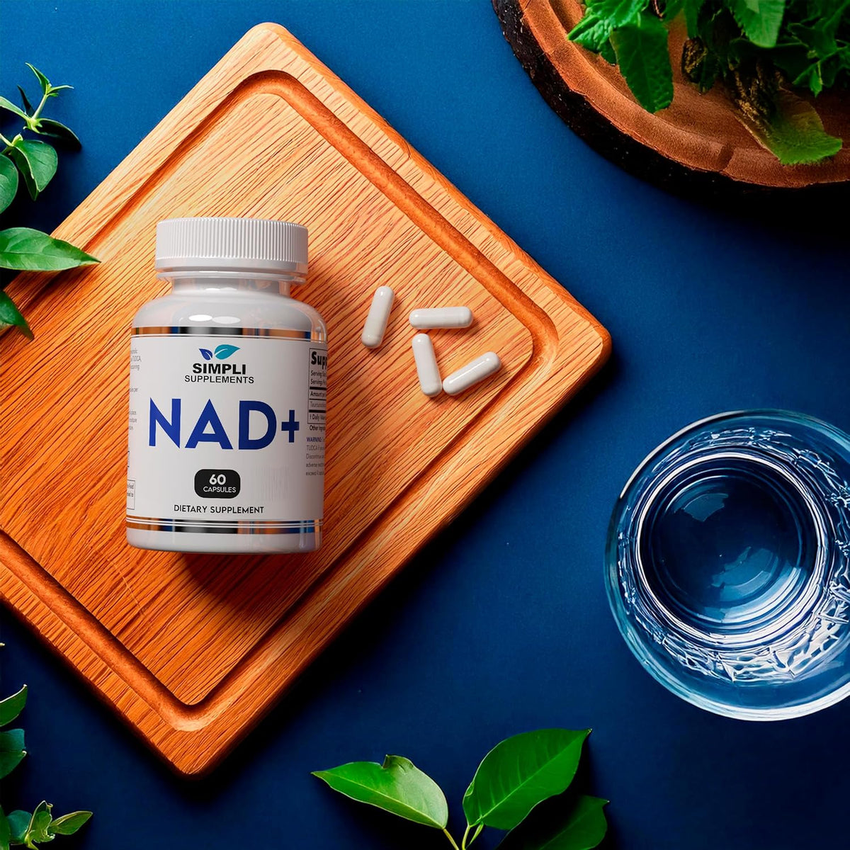 Simpli Supplements NAD+ Supplement - 500mg per Serving (60 Capsules) - görsel 7