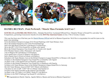 Peak PerformX Multivitamin for Horses with Tribulus, 1420g Powder