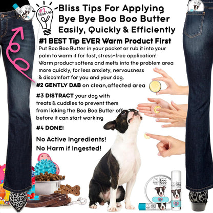 The Blissful Dog 28 g Tin Boston Terrier Booboo Butter