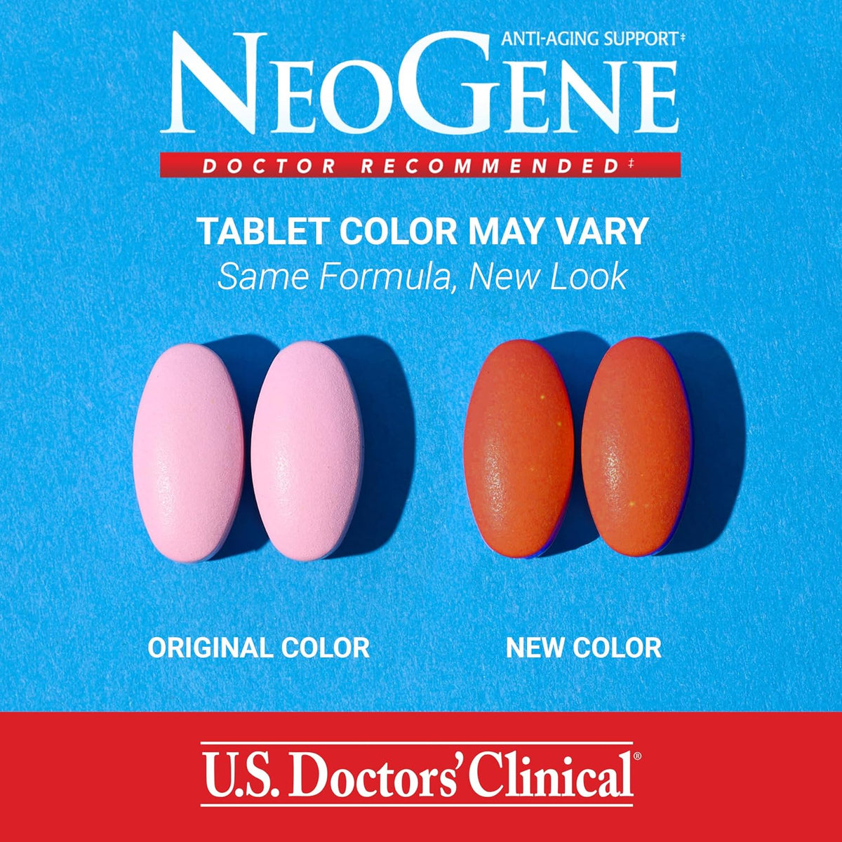 U.S. Doctors' Clinical NeoGene – Ageing Support Supplement with St. John's Wort & L-Glutathione - görsel 2