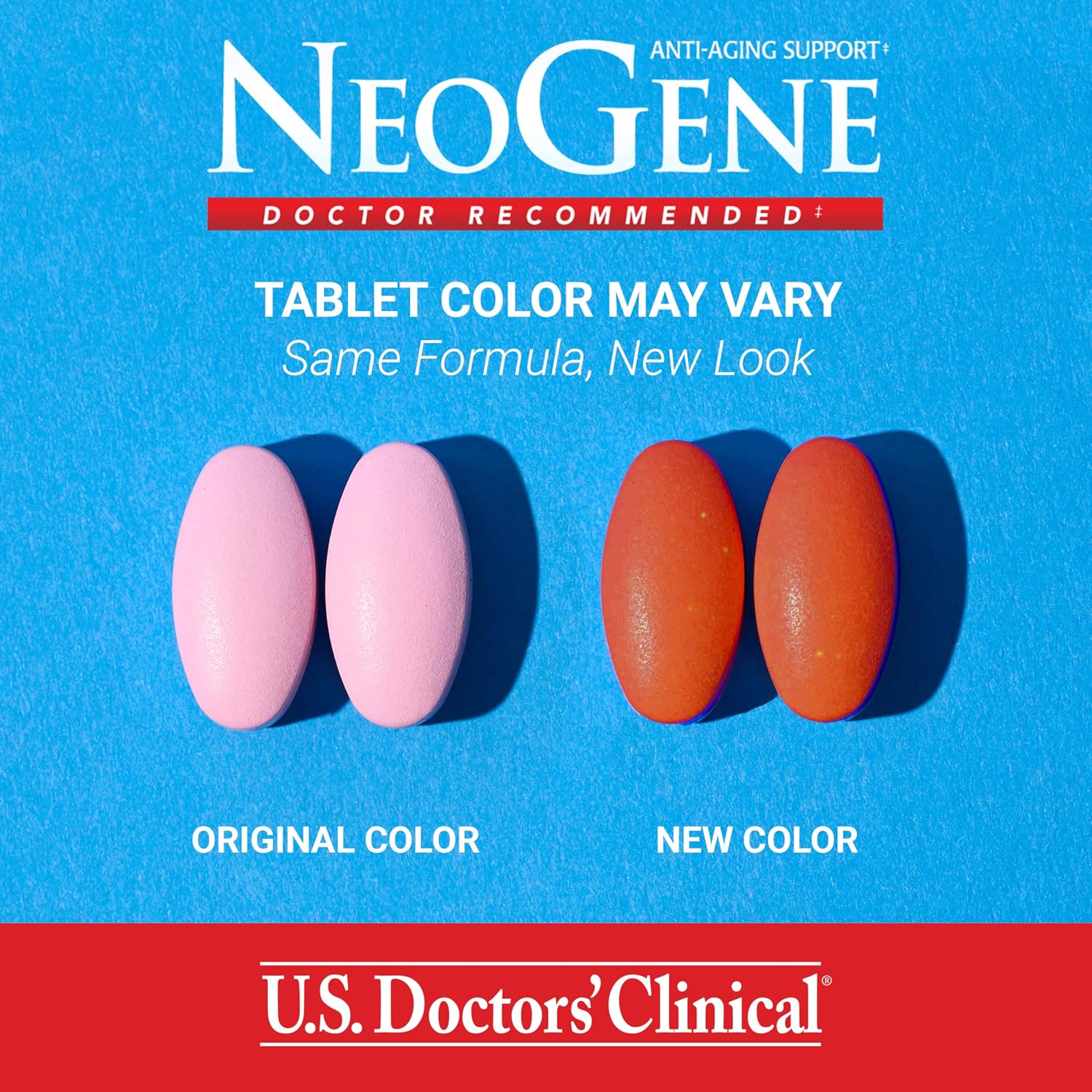 U.S. Doctors' Clinical NeoGene – Ageing Support Supplement with St. John's Wort & L-Glutathione - görsel 2
