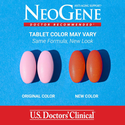 U.S. Doctors' Clinical NeoGene – Ageing Support Supplement with St. John's Wort & L-Glutathione
