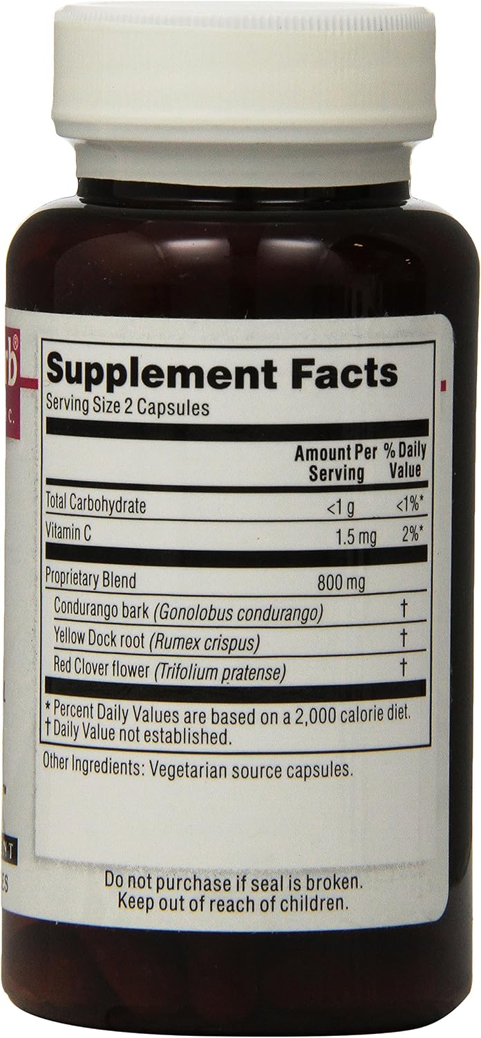 Kroeger Herb Candida Formula No 1 – 100 Capsules - görsel 3