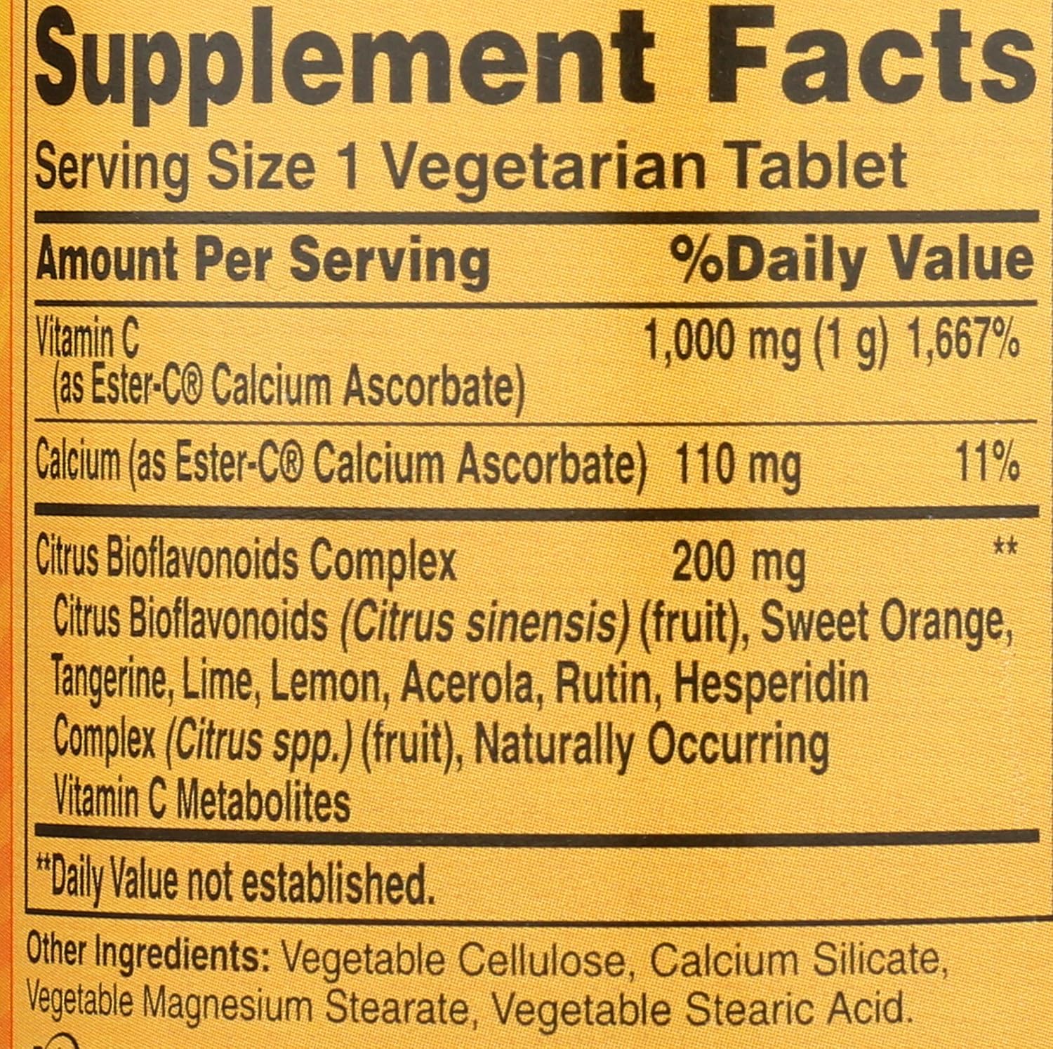 American Health Ester-C 1000mg with Citrus Bioflavonoids, 90 Tablets - görsel 3