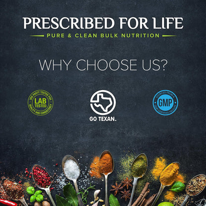 Prescribed For Life DL-Phenylalanine Powder – Pure Phenylalanine Supplement (5 kg / 11 lb)